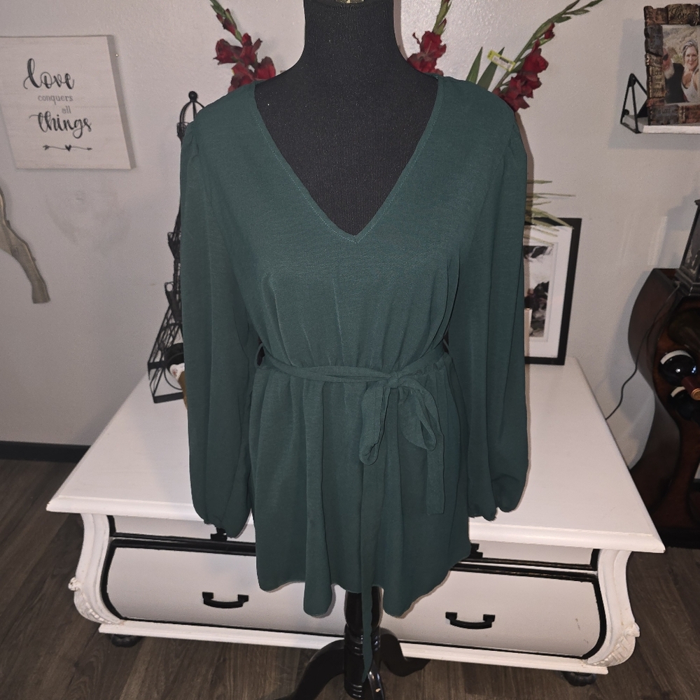 Elegant Green Dress